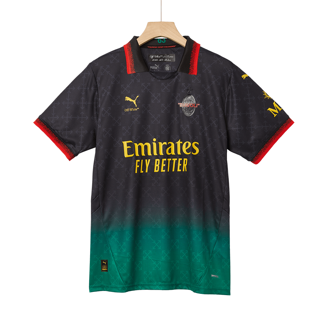 AC Milan PULISIC #11 Fourth Away Soccer Jersey 2024/25