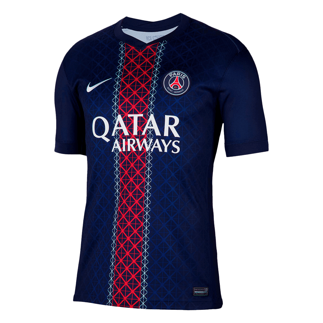 PSG Soccer Jersey Home Custom Shirt 2025/26 Jersey
