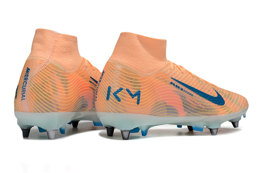 Nike Air Zoom Mercurial Superfly 9 (IX) Elite SG-Pro Anti-Clog Football Soccer Cleats Shoes Boots BLK-PNK