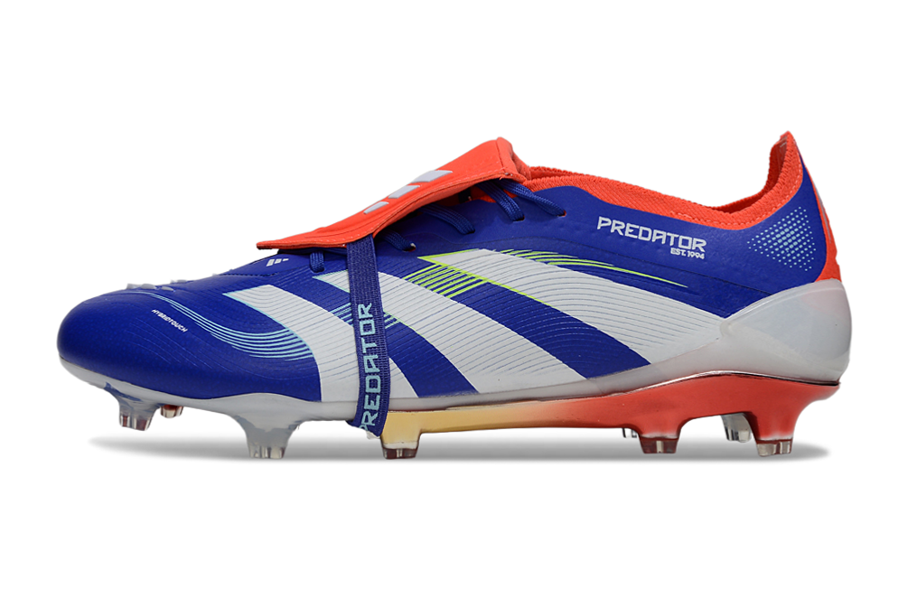 adidas 25 Predator Elite Tongue FT FG Soccer Boots Cleats Shoes WHT-GRN