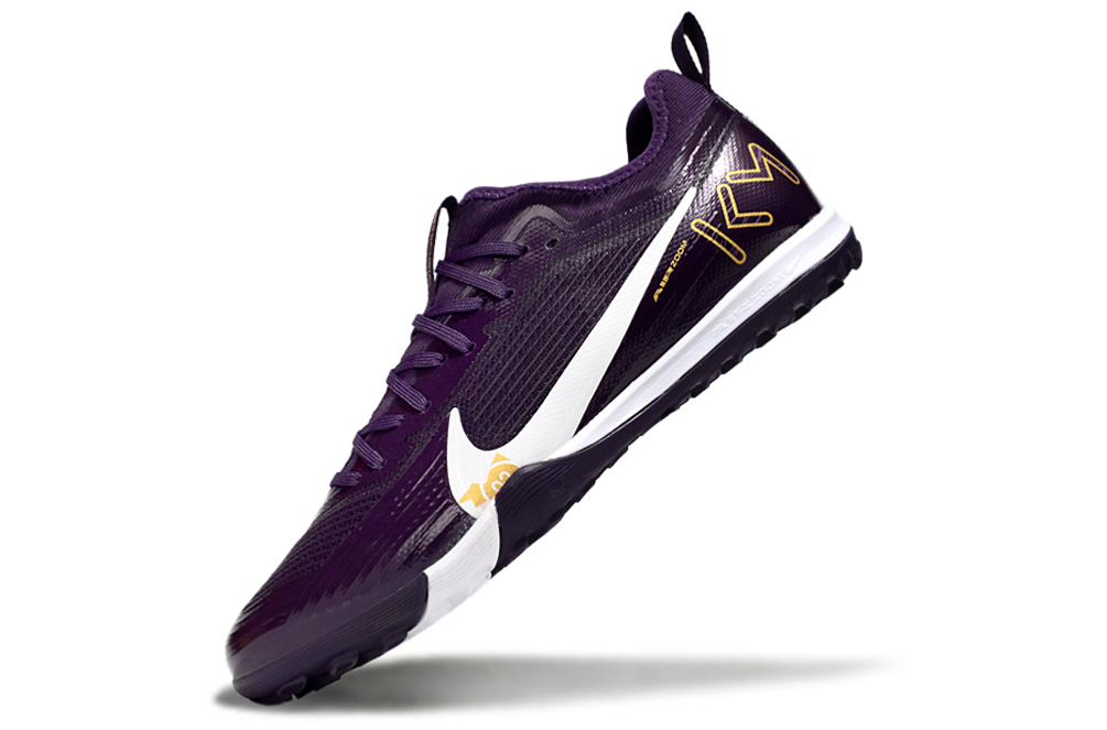 Nike Air Zoom Mercurial Vapor 15 Pro TF - Professional Turf Soccer Cleats Boots Shoes WHT-PRP