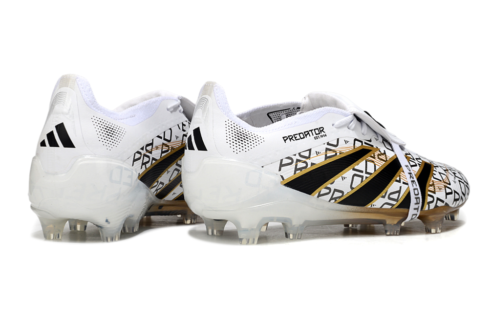 adidas 25 Predator Elite Tongue FT FG Soccer Boots Cleats Shoes GRN-GLD