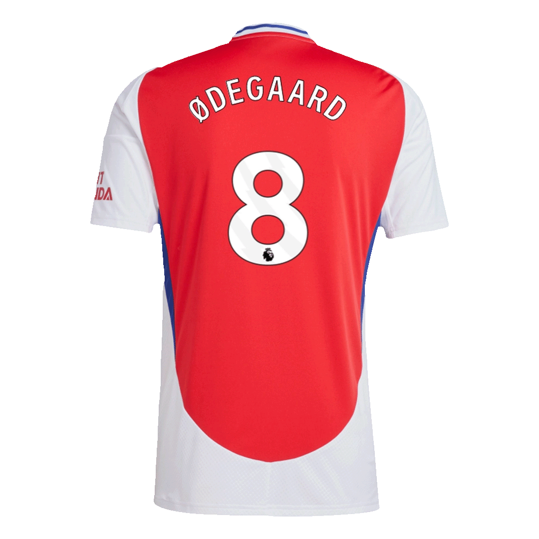 Ødegaard #8 Arsenal Home Soccer Jersey 2024/25
