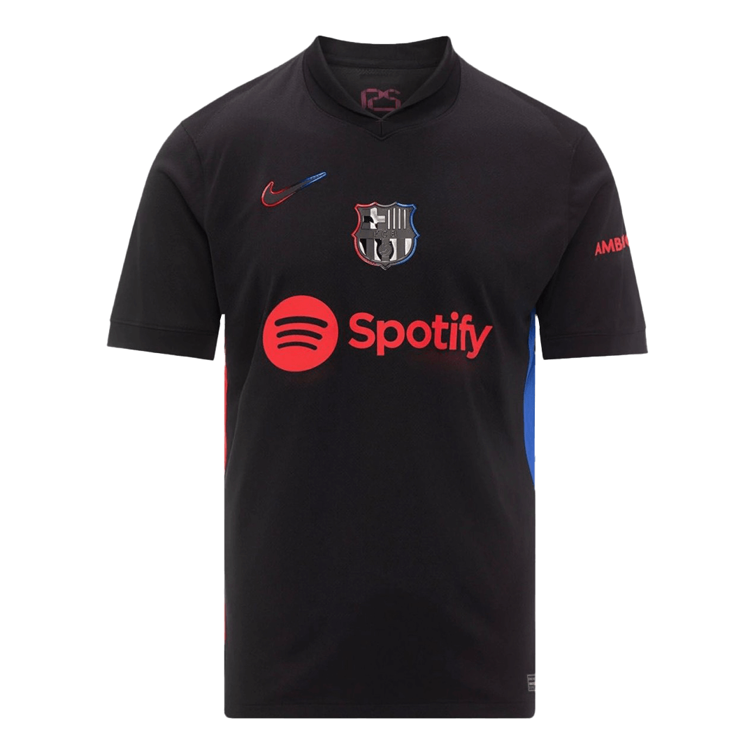 RAPHINHA #11 Barcelona Soccer Jersey Away Shirt 2024/25 - UCL