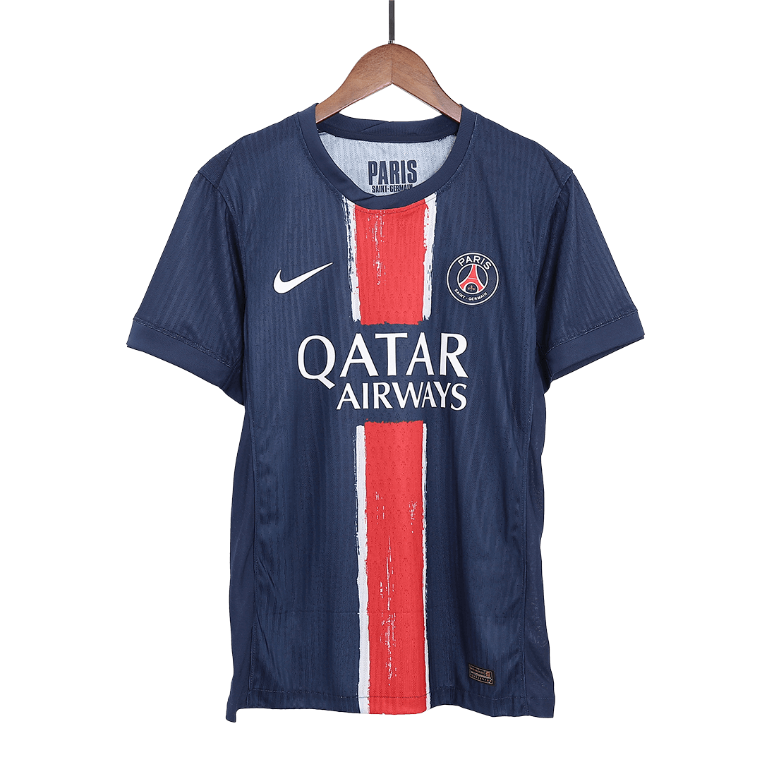 PSG Authentic O.DEMBÉLÉ #10 Soccer Jersey PSG Home Shirt 2024/25 - UCL
