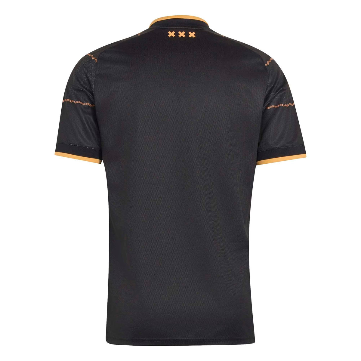 Back view of Ajax 2026-2027 away black replica football shirt by Final Third Kit