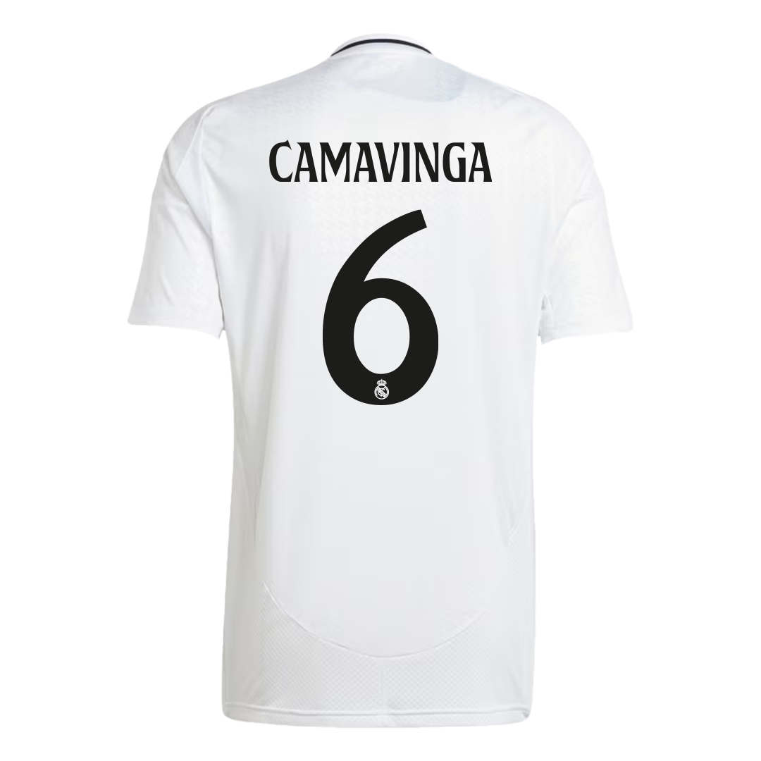 CAMAVINGA #6 Real Madrid Home Soccer Jersey 2024/25