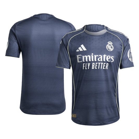 Authentic Real Madrid Jersey Custom Soccer Jersey Away 2025/26