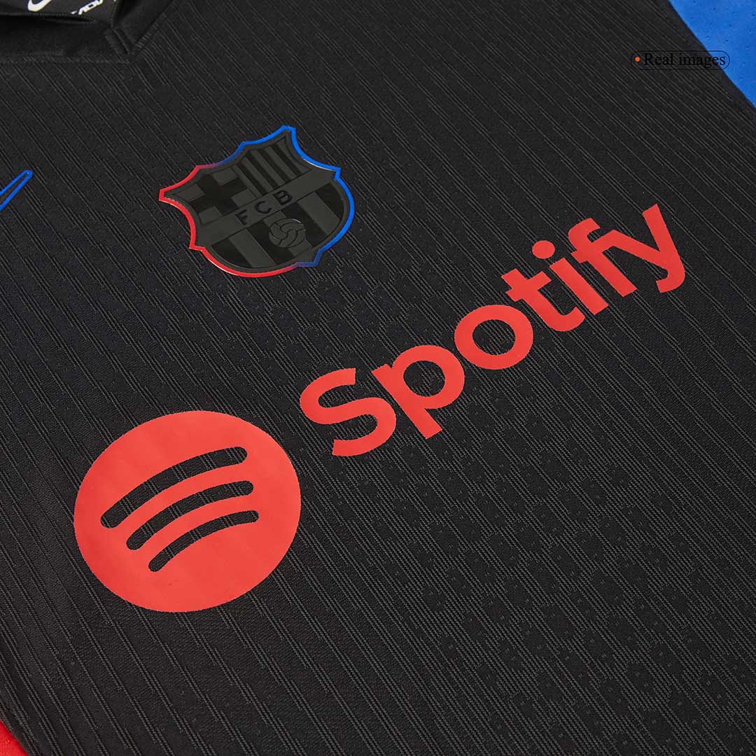 Authentic RAPHINHA #11 Barcelona Soccer Jersey Away Shirt 2024/25 - UCL