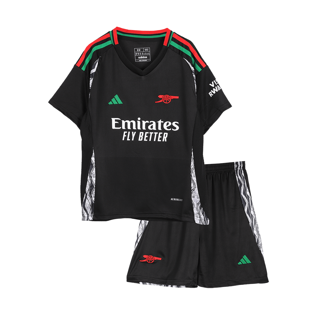 Gift-Kid's Arsenal Away Soccer Jersey Kit(Shirt+Shorts) 2024/25