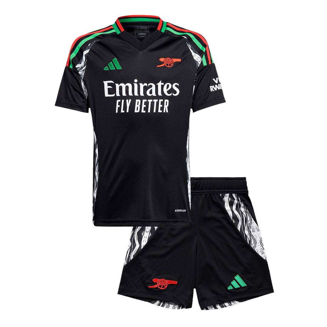 Gift-Kid's Arsenal Away Soccer Jersey Kit(Shirt+Shorts) 2024/25