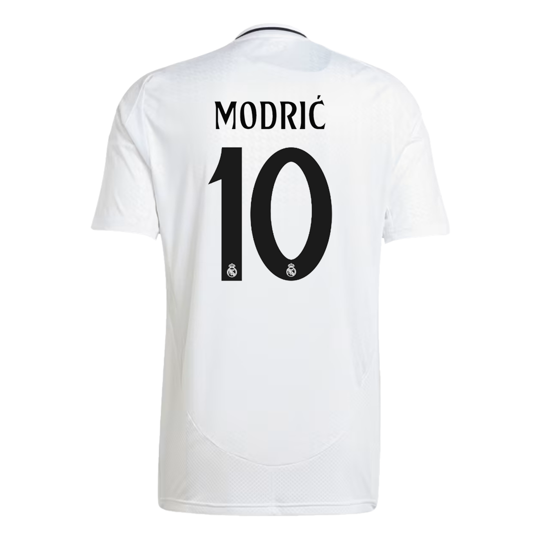 Real Madrid Soccer Jersey Modric #10 Home 2024/25
