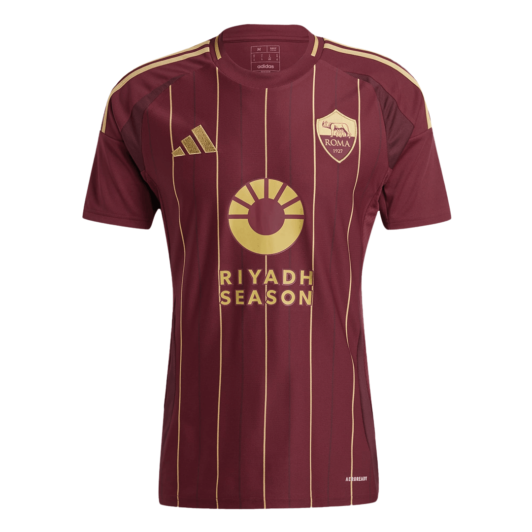 DYBALA #21 Roma Soccer Jersey Home Custom Shirt 2024/25