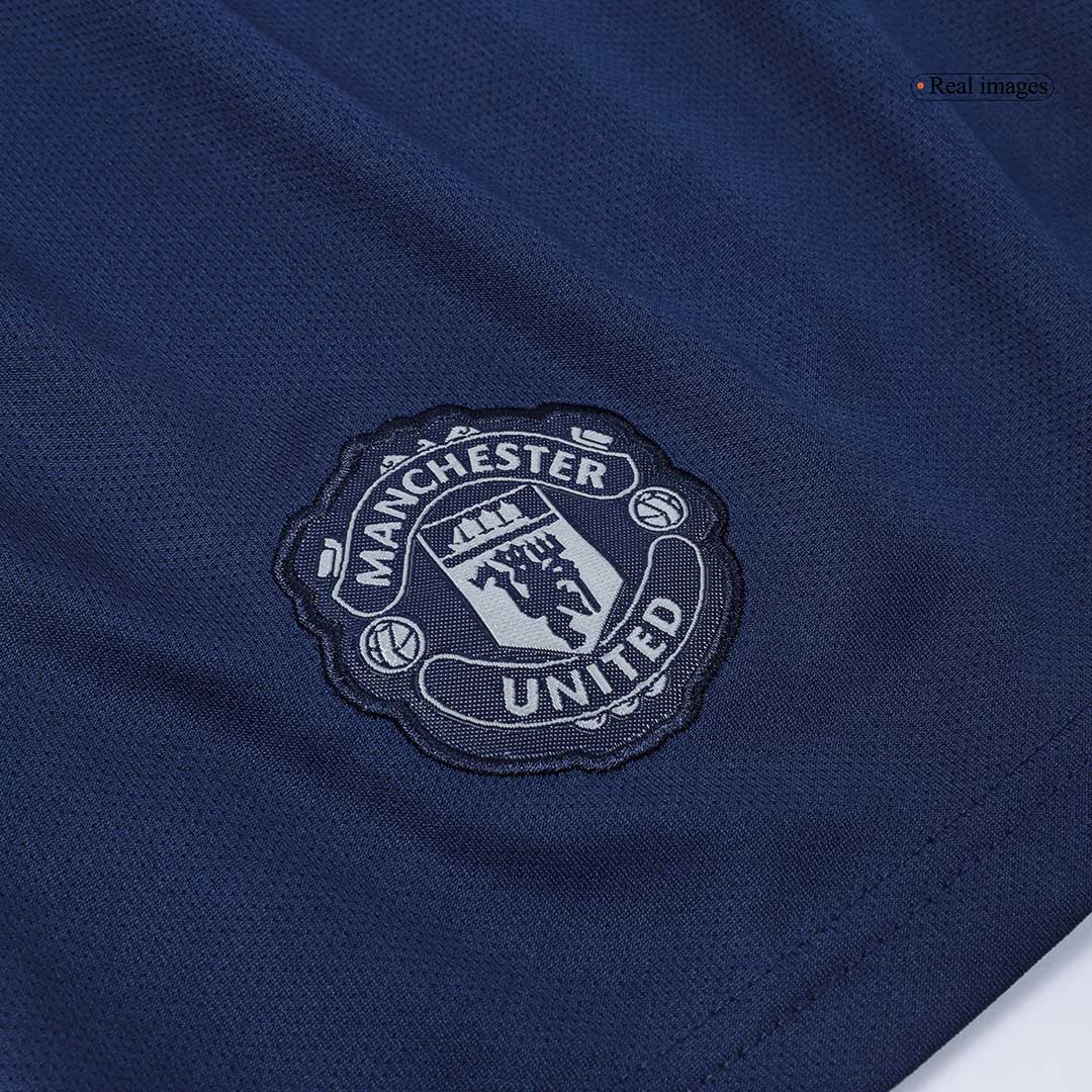 Gift-Kid's Manchester United Away Soccer Jersey Kit (Shirt+Shorts) 2024/25