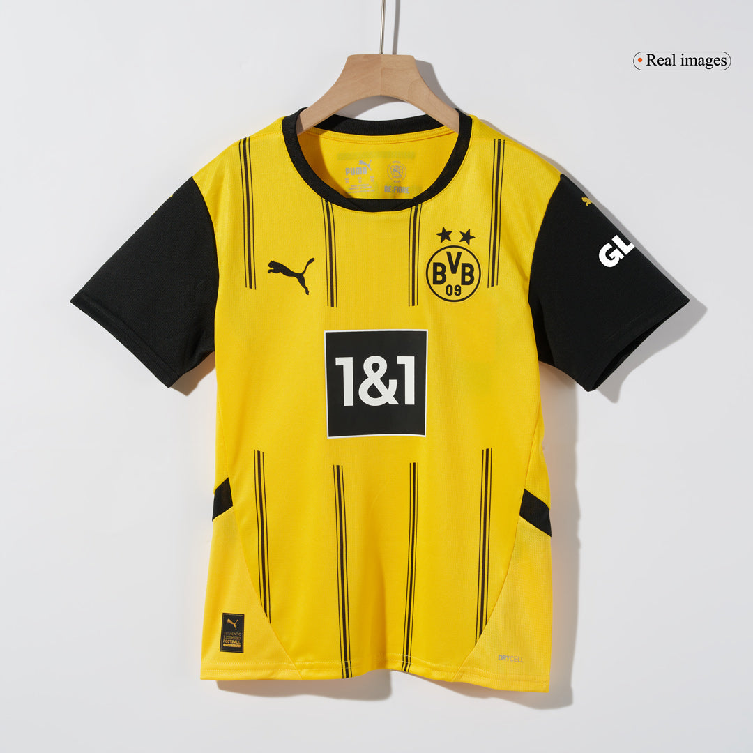 Kids Borussia Dortmund Home Soccer Kits 2024/25
