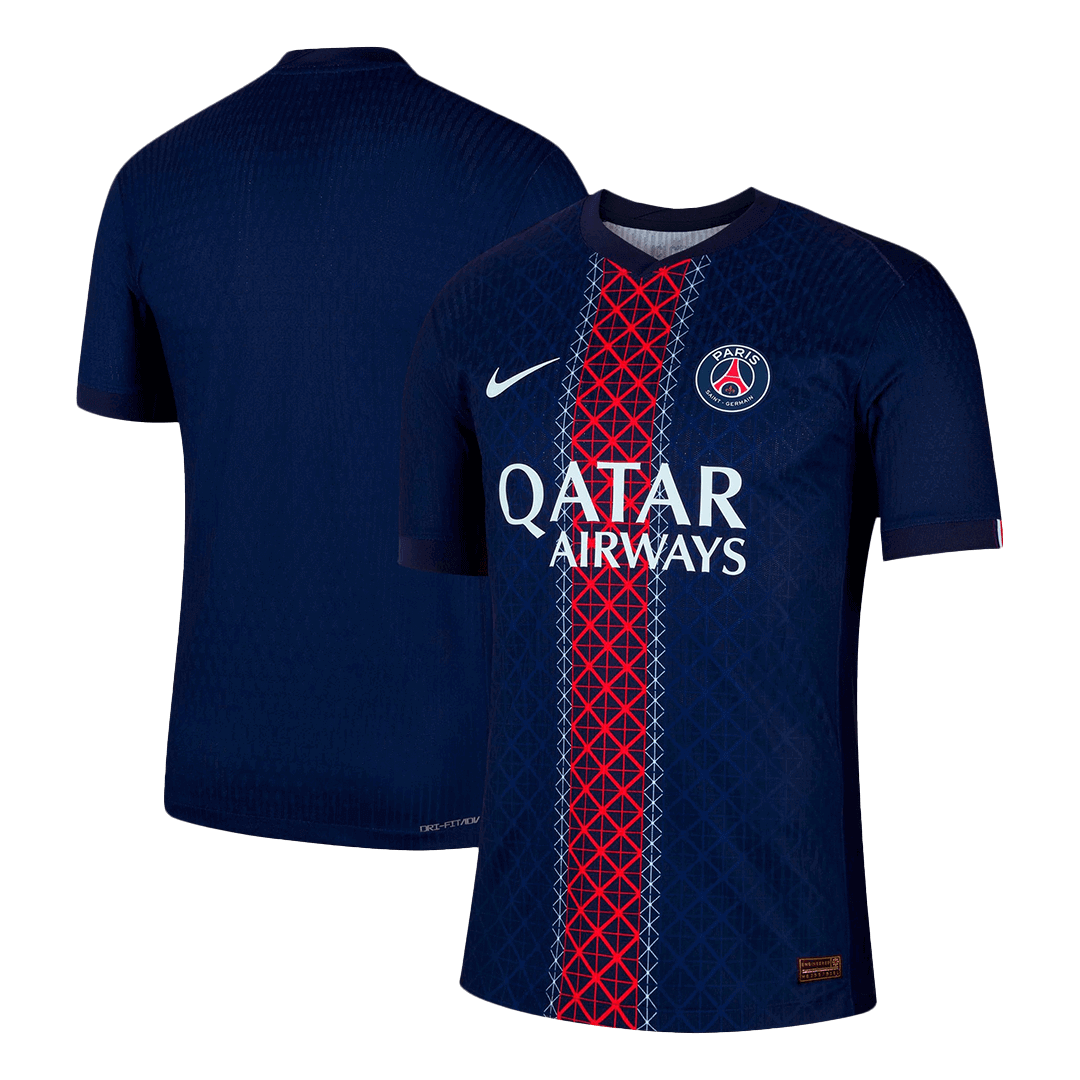 Authentic PSG Jersey Soccer Jersey Home 2025/26 Jersey