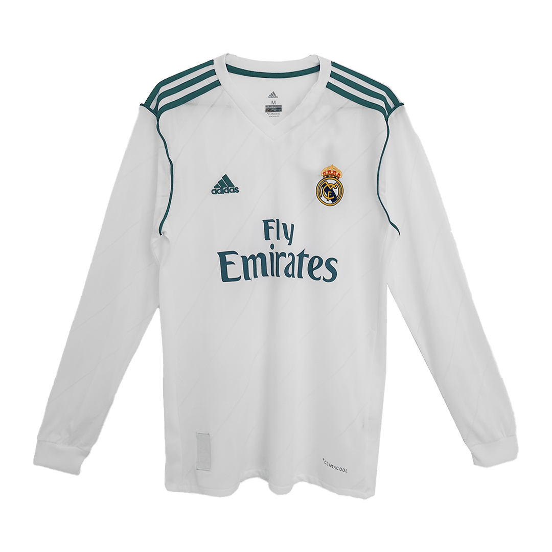 #4 SERGIO RAMOS Retro Real Madrid Jersey Home Soccer Shirt 2017/18