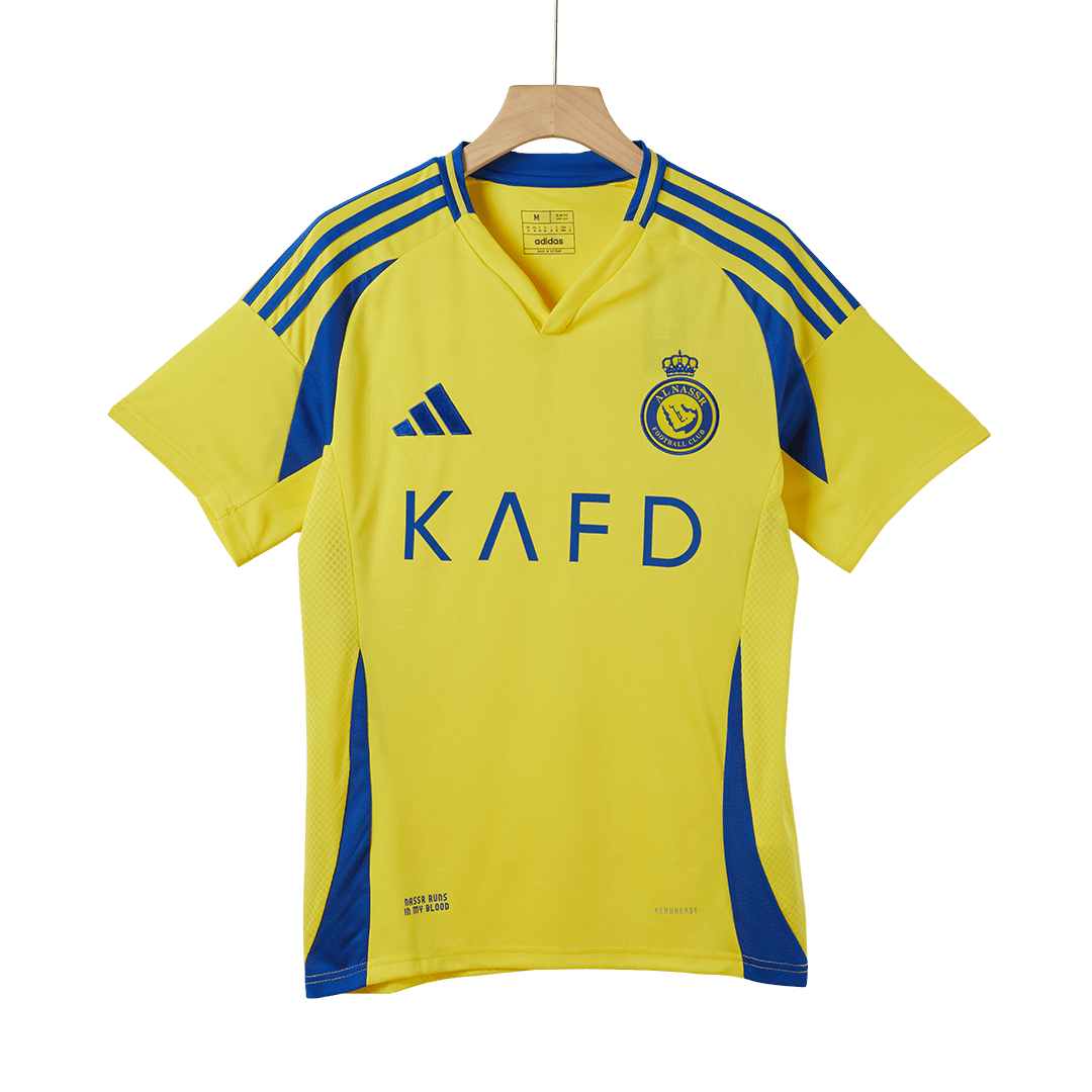 Gift-Al Nassr Home Soccer Jersey 2024/25