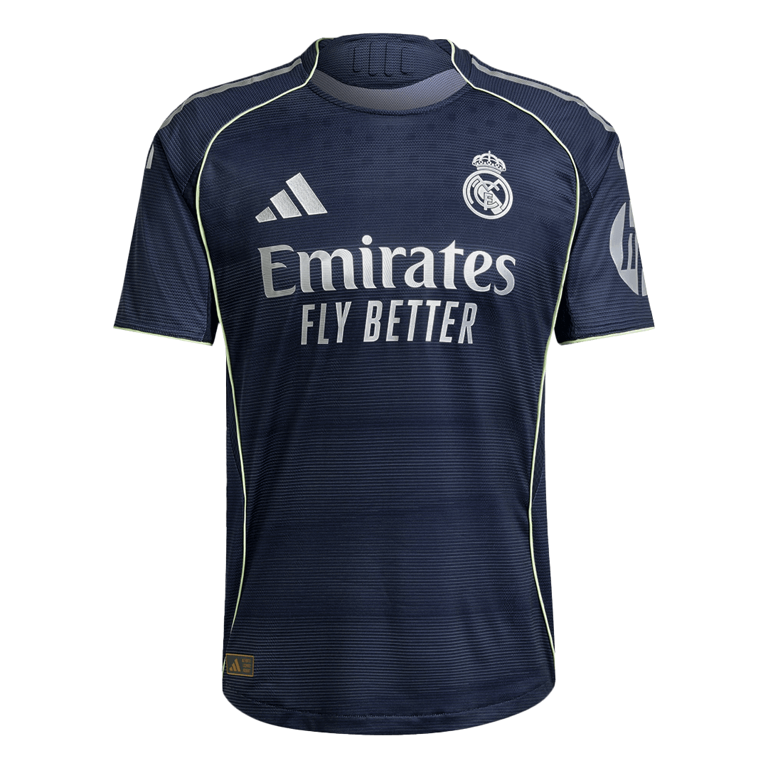 Real Madrid Third Away Soccer Jersey 2025/26 Blue