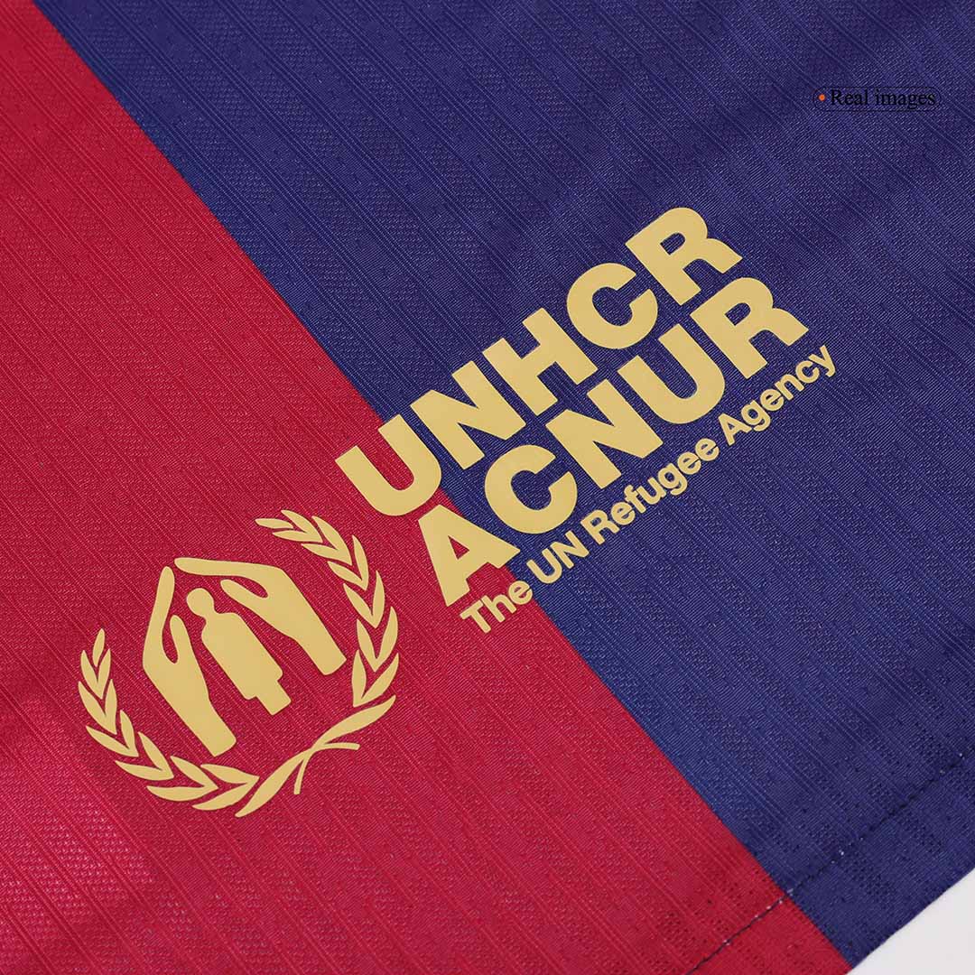Player Version Barcelona Home Football Shirt 2024/25 - old sponsor