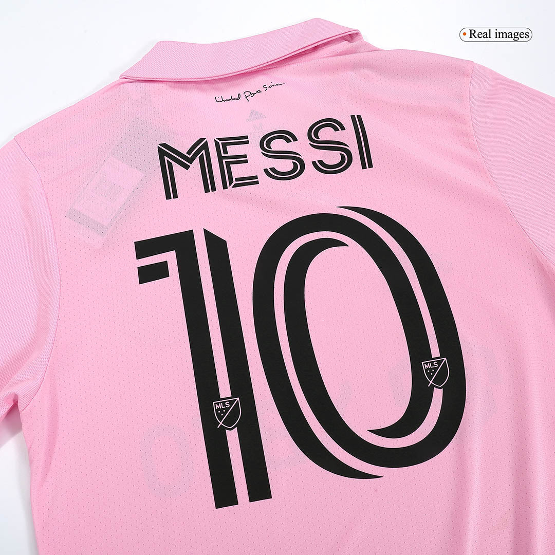 Gift-Authentic MESSI #10 Soccer Jersey Inter Miami CF Home Shirt 2023