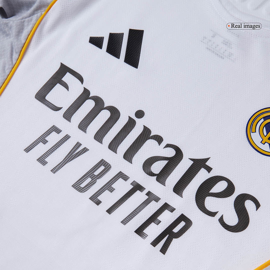 TCHOUAMENI #14 Real Madrid Home Authentic Soccer Jersey 2025/26