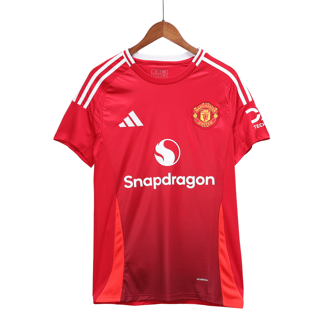 Gift-Manchester United Home Soccer Jersey 2024/25