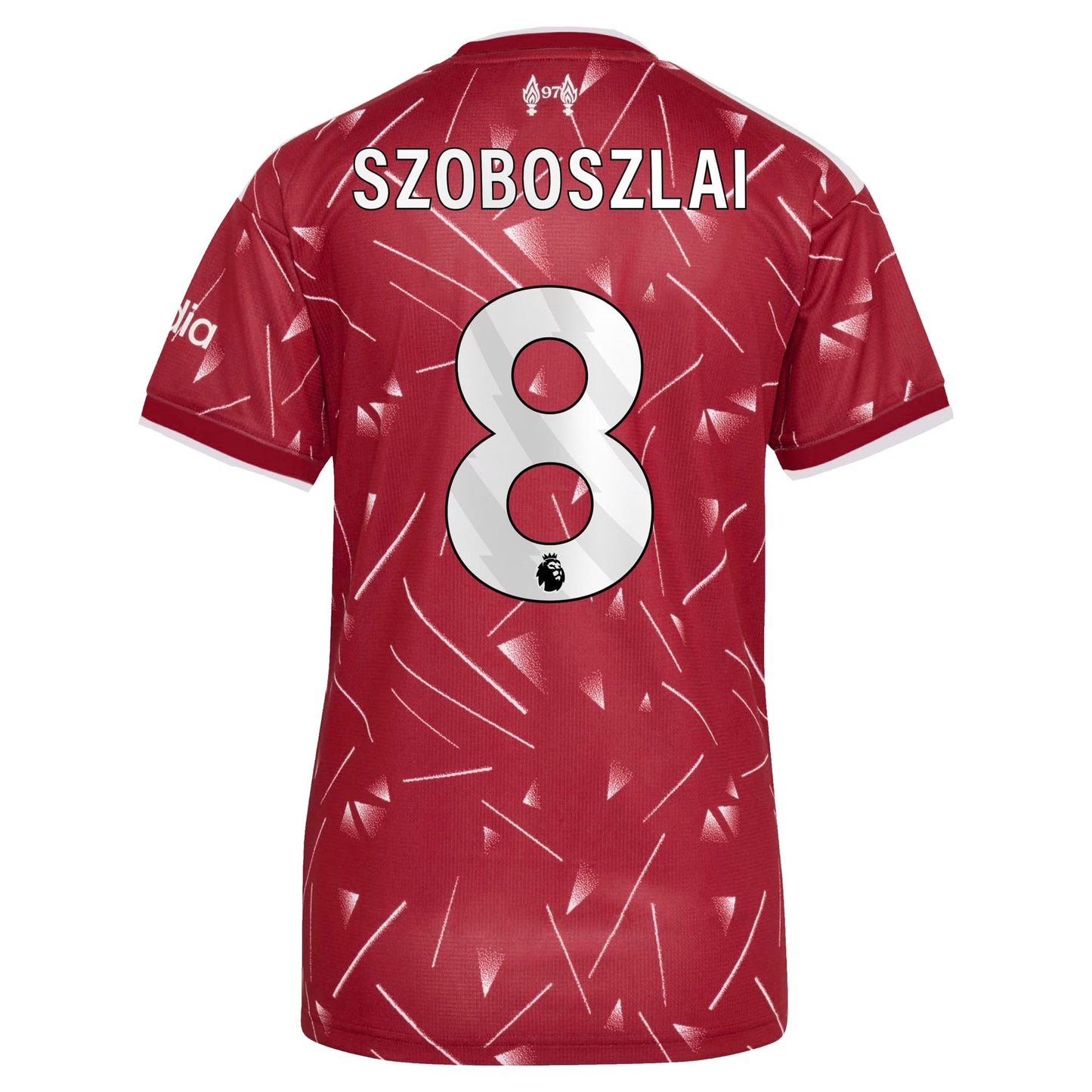 Liverpool 2026/27 Home Women's Stadium Replica Jersey - Szoboszlai #8 back view