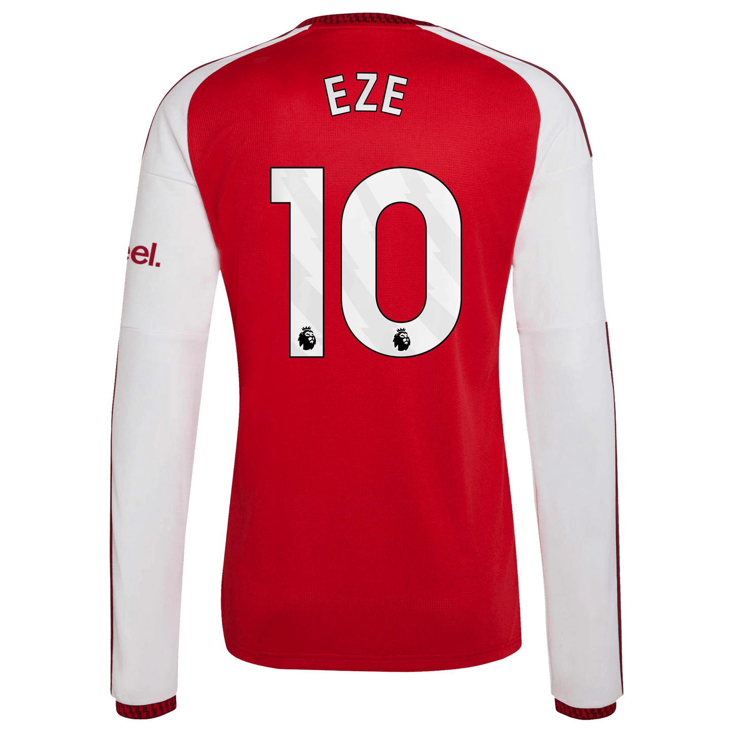 Arsenal 2026/27 Home Stadium Replica Long Sleeve Jersey - Eze 10 back view