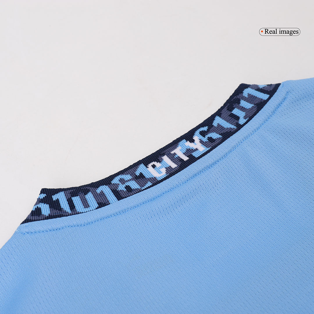 Gift-Manchester City Home Soccer Jersey 2024/25