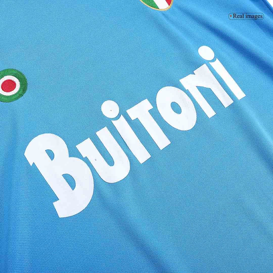 Retro 1987/88 Napoli Home Soccer Jersey
