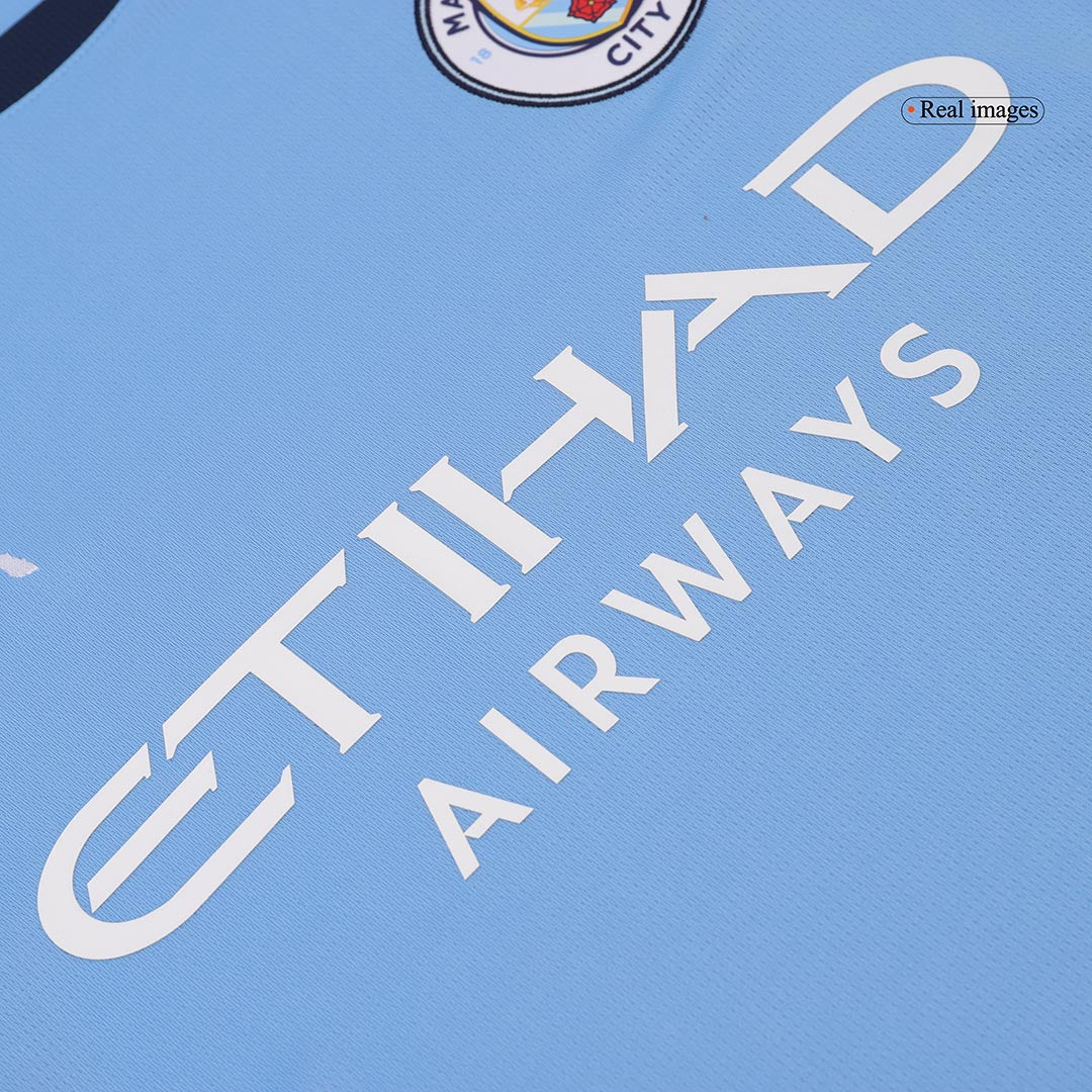 Gift-Manchester City Home Soccer Jersey 2024/25