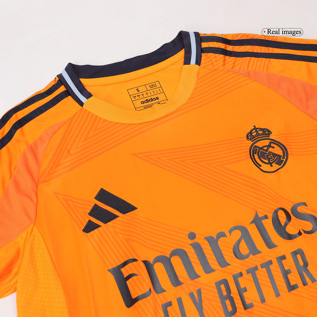 Men's Real Madrid Away Soccer Jersey Kit (Shirt+Shorts+Socks) 2024/25