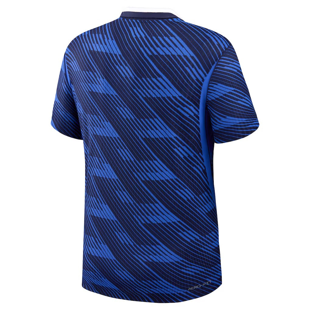 France National Team Nike 2026 Home Stadium Replica Jersey back view