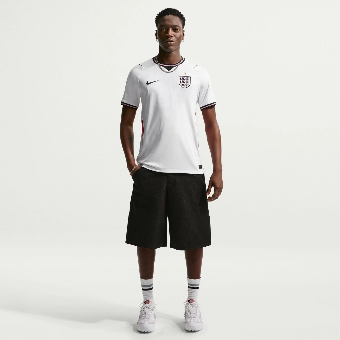 Men's England 2026 Home Football Soccer Jersey