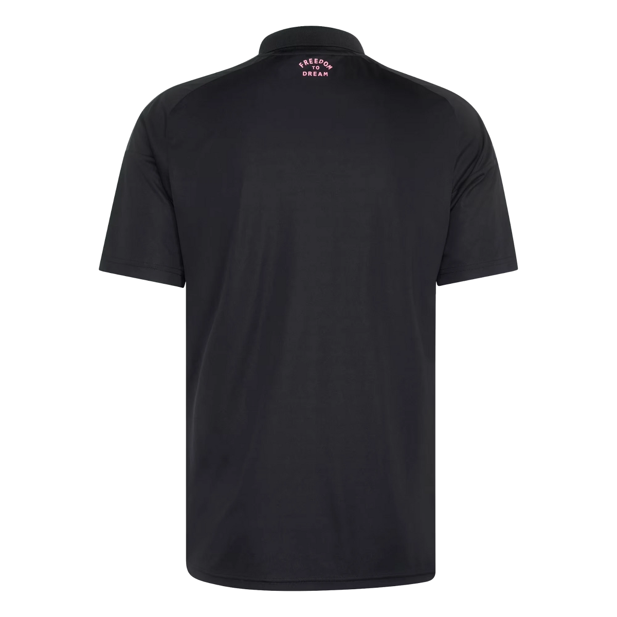 Back view of Inter Miami CF 2026 away black replica football shirt by Final Third Kit