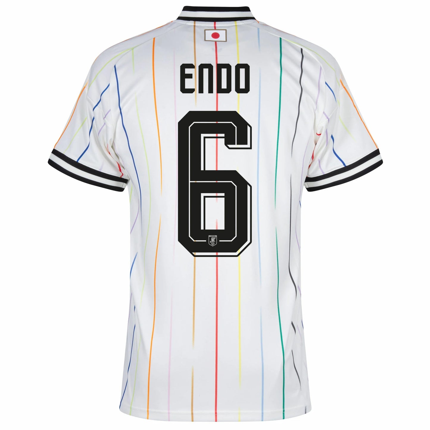 Japan 2026 World Cup Away Stadium Replica Jersey - Endo #6 back view