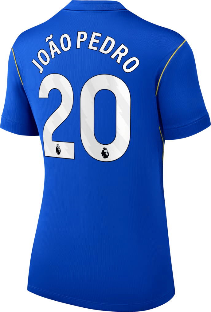 Women's Chelsea 2026/27 Home Stadium Replica Jersey - João Pedro #20 back view