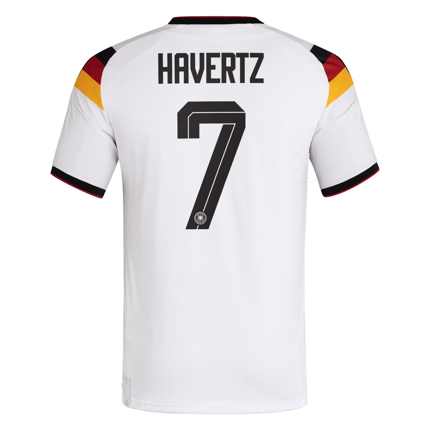 Germany 2026 World Cup Home Stadium Replica Jersey with Havertz #7 printing back view