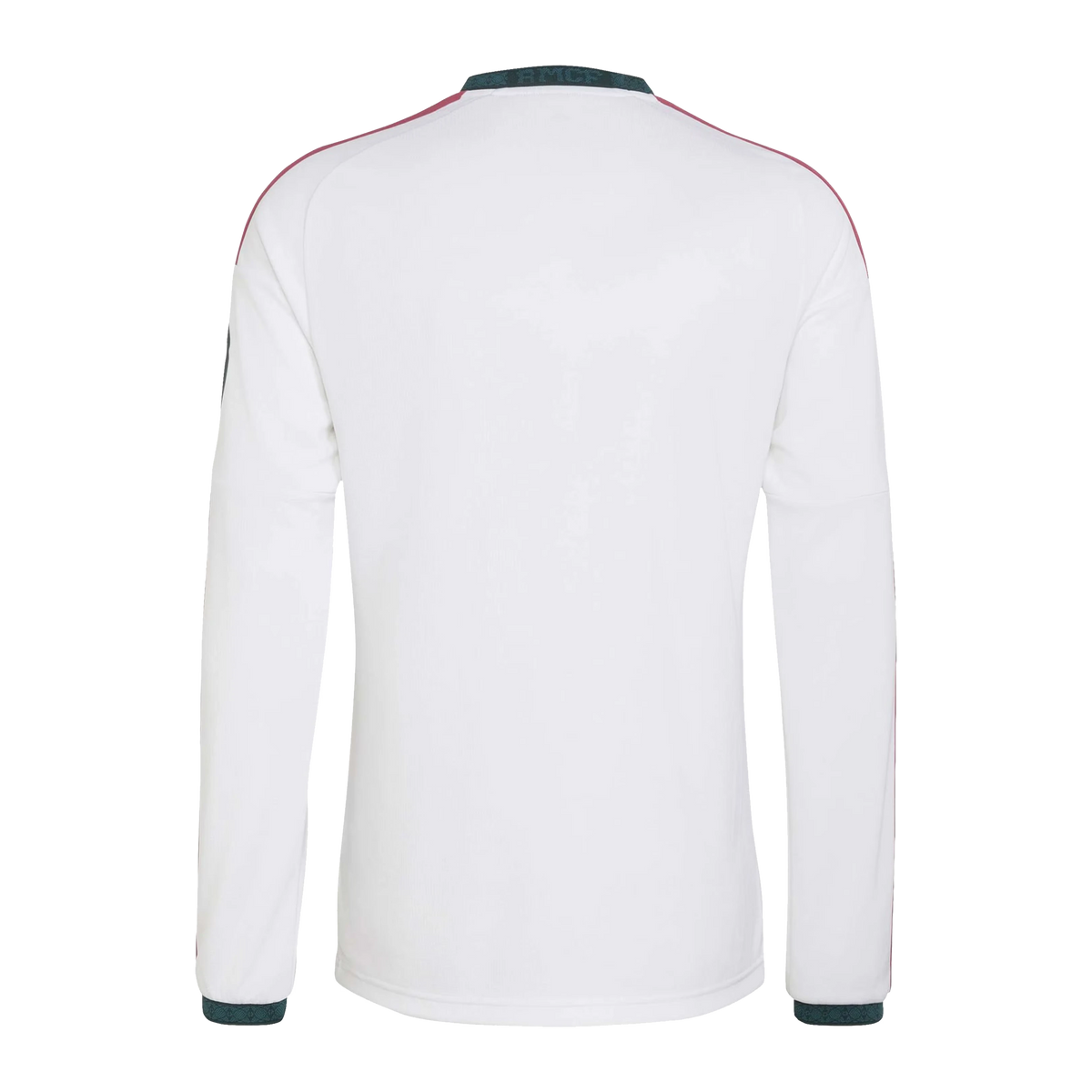 Real Madrid 2026/27 Home Replica Long Sleeve White Jersey Back View