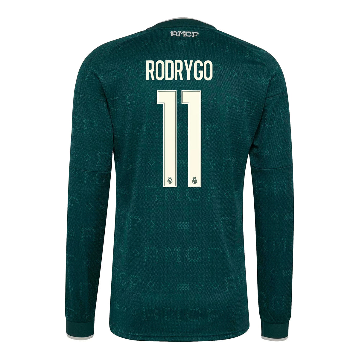 Rodrygo Real Madrid 2026/27 Third Replica Long Sleeve Jersey - Pink