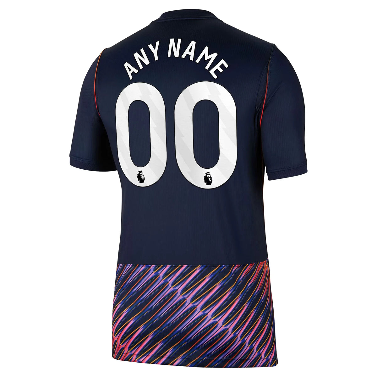 Back view of Tottenham Hotspur 2026-2027 away navy stadium replica custom football shirt by Final Third Kit