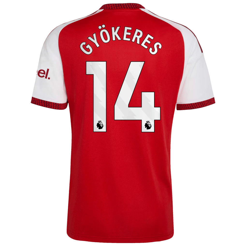 Arsenal 2026/27 Home Stadium Replica Jersey - Gyökeres 14 back view