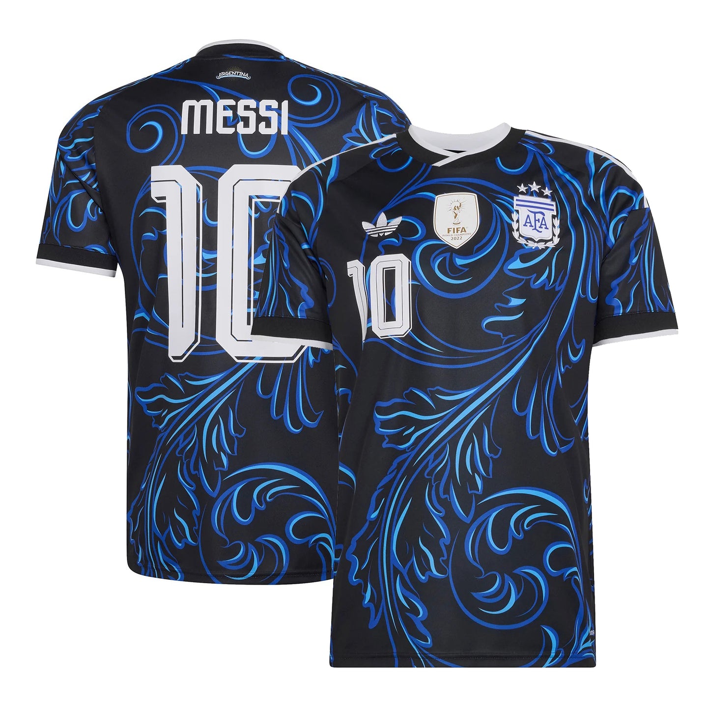 Argentina 2026 World Cup Away Stadium Replica Jersey with Messi #10 printing