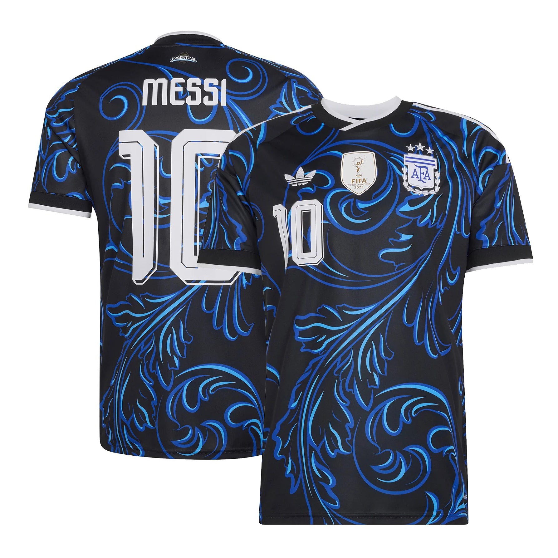 Argentina 2026 World Cup Away Stadium Replica Jersey with Messi #10 printing