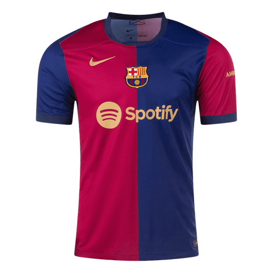 Gift-Barcelona Home Soccer Jersey 2024/25