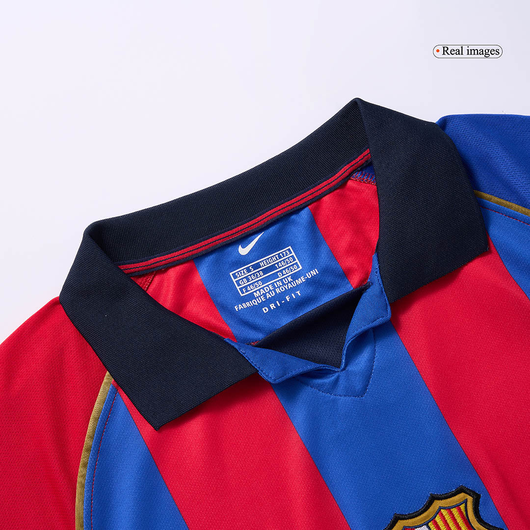 Retro Jersey Barcelona Retro Jersey Home Soccer Shirt 2001/02