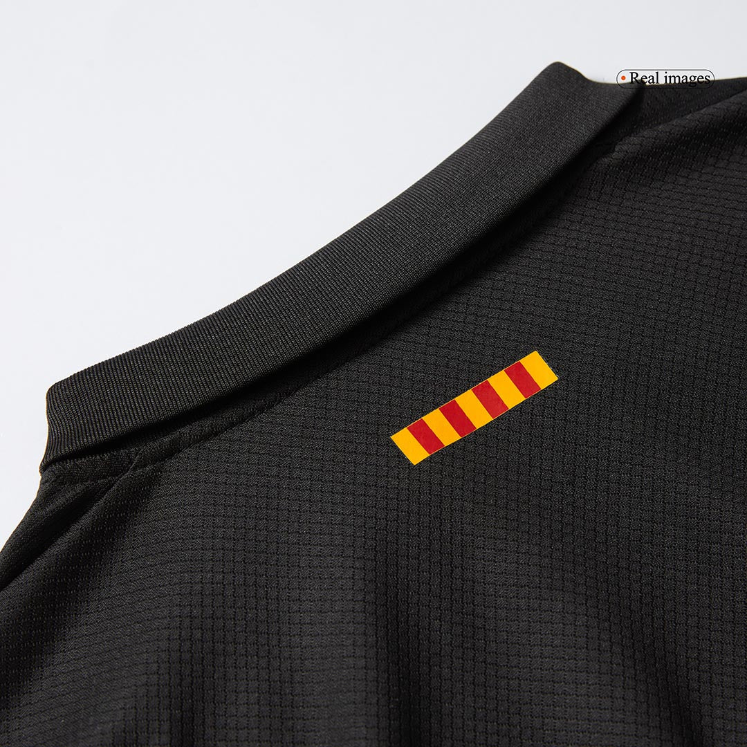 Gift-Kids Barcelona Custom Away Soccer Kits 2024/25 - Spotify Logo Without Text