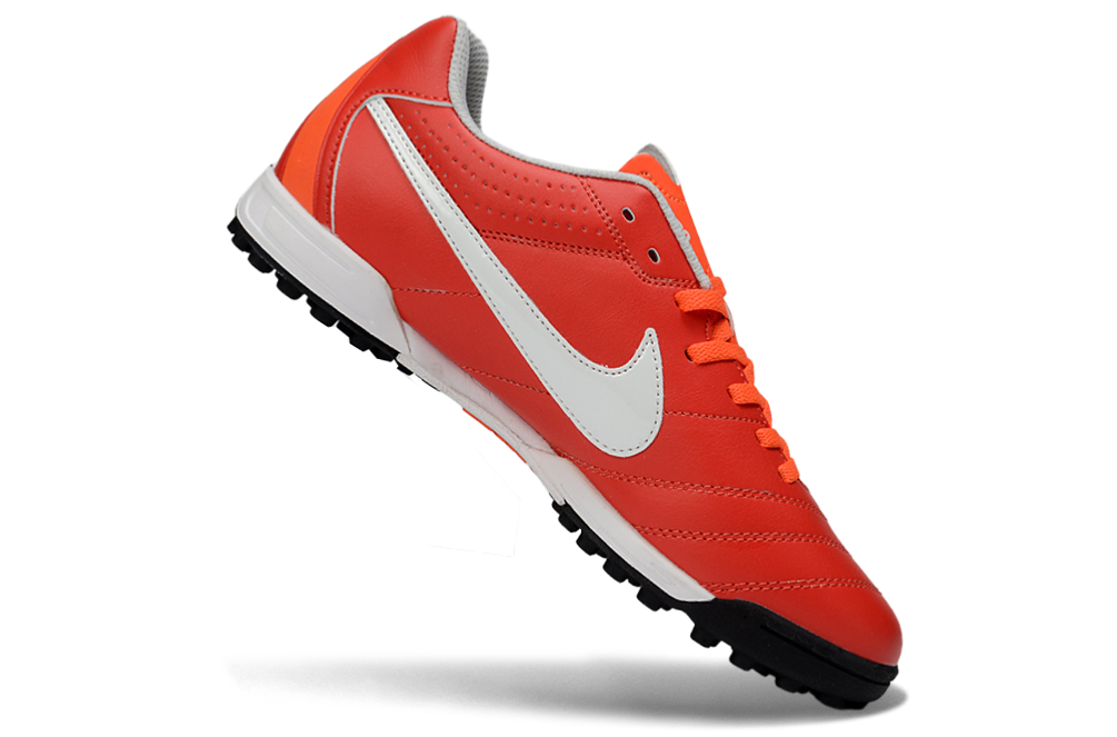 Nike Tiempo Ligera V TF Men's Turf Soccer Boots Cleats Shoes - Black/White
