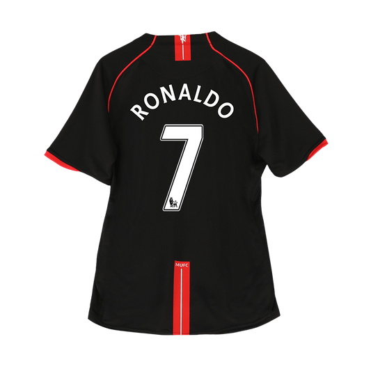 Manchester United RONALDO #7 Retro Jerseys 2007/08 Away Soccer Jersey For Men